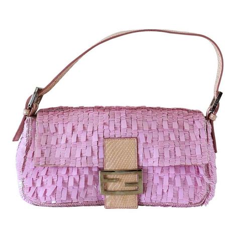 fendi baguette bag vintage pink|genuine fendi baguette.